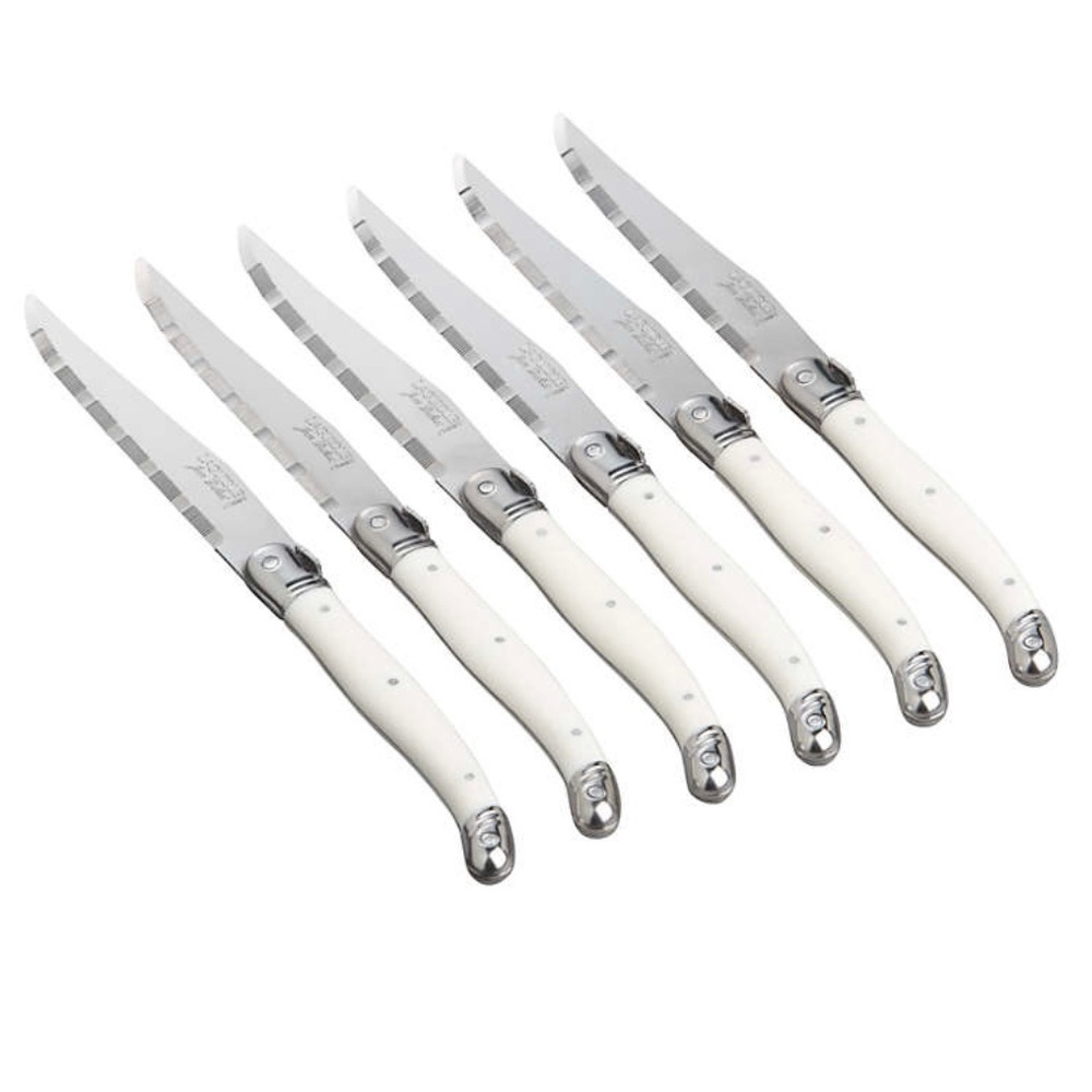 LAGUIOLE Steak Knife Set (6) IVORY